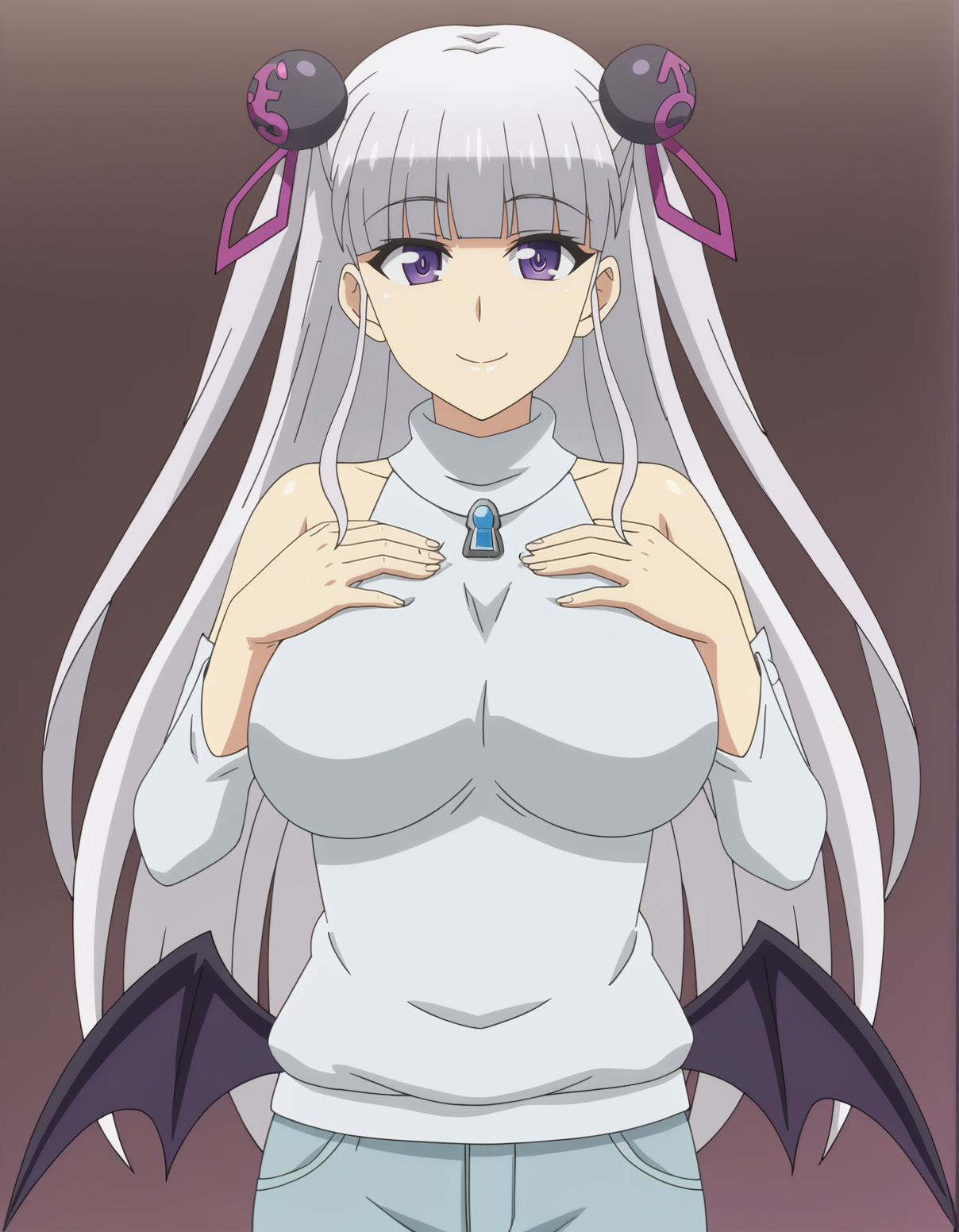 202801-2676945187-1girl,anime screencap,solo,_ _lora_MariaNaruse_16XL_0.8_ maria_naruse, purple eyes, bangs, white hair,long hair,hair ornament,_d.png